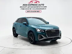 2022 Audi Q2L 35 TFSI Sport, синий — фото 3