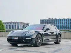 2023 Porsche Panamera 4 Sport Turismo 2.9T, чёрный — фото 1