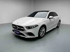 2021 Mercedes-Benz A-Class A 200 L Sports Sedan Stylish, белый — фото 1
