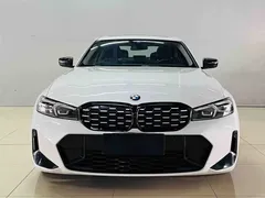 2023 BMW 3 Series 325Li M Sport Dark Night Package, белый — фото 1