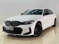 2023 BMW 3 Series 325Li M Sport Dark Night Package, белый — фото 2