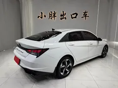 2022 Hyundai Elantra 1.5L CVT GLX Elite, белый — фото 4