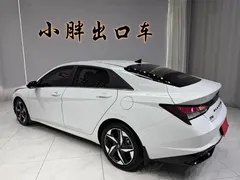2022 Hyundai Elantra 1.5L CVT GLX Elite, белый — фото 6
