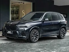 2022 BMW X5 M, синий — фото 1