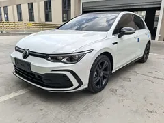 2023 Volkswagen Golf 280TSI DSG R-Line Lite, белый — фото 1