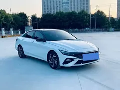 2023 Hyundai Elantra 1.5L CVT GLX Elite, белый — фото 3