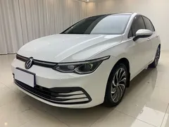 2023 Volkswagen Golf 280TSI DSG Pro, белый — фото 1