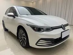 2023 Volkswagen Golf 280TSI DSG Pro, белый — фото 3