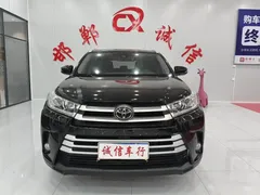 2021 Toyota Highlander 2.0T 4WD 7, чёрный — фото 2