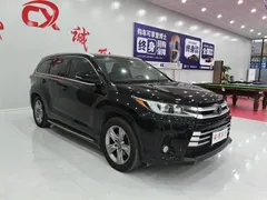 2021 Toyota Highlander 2.0T 4WD 7, чёрный — фото 3