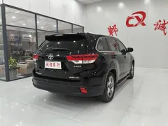 2021 Toyota Highlander 2.0T 4WD 7, чёрный — фото 4