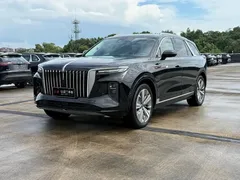 2022 Hongqi E-HS9 690km, чёрный — фото 1
