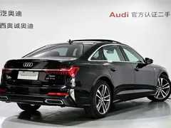 2021 Audi A6L 40 TFSI luxury, чёрный — фото 4