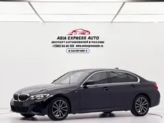 2022 BMW 3 Series 320Li M Sport Package, чёрный — фото 1