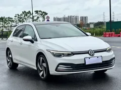 2021 Volkswagen Golf 280TSI DSG Pro, белый — фото 3