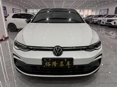 2023 Volkswagen Golf 280TSI DSG R-Line, белый — фото 2