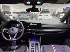 2023 Volkswagen Golf 280TSI DSG R-Line, белый — фото 23