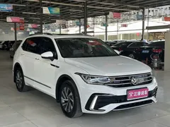 2022 Volkswagen Tiguan L 430PHEV PHEV Flagship, белый — фото 3