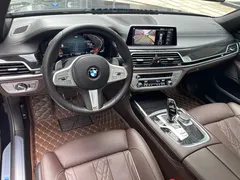 2019 BMW 7 Series 7 730Li M, чёрный — фото 7