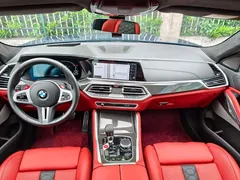 2022 BMW X6 M, синий — фото 8