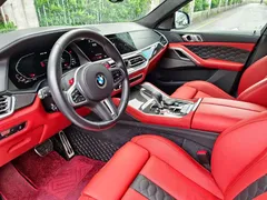 2022 BMW X6 M, синий — фото 9