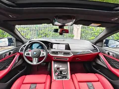 2022 BMW X6 M, синий — фото 19