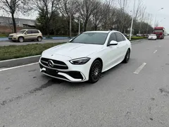 2023 Mercedes-Benz C-Class C 200 L Sport, белый — фото 1