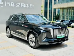 2022 Hongqi E-HS9 690km Flagship six-seater, чёрный — фото 3