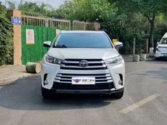 2021 Toyota Highlander 2.0T 4WD Luxury 7, белый — фото 2