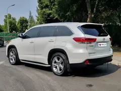 2021 Toyota Highlander 2.0T 4WD Luxury 7, белый — фото 4