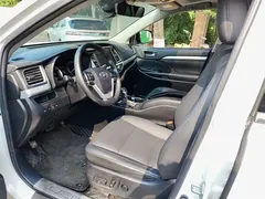 2021 Toyota Highlander 2.0T 4WD Luxury 7, белый — фото 7