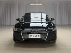 2021 Audi A6L 40 TFSI, чёрный — фото 1