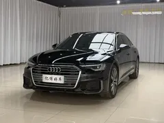 2021 Audi A6L 40 TFSI, чёрный — фото 3