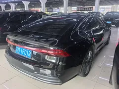 2023 Audi A7 45 TFSI, чёрный — фото 5