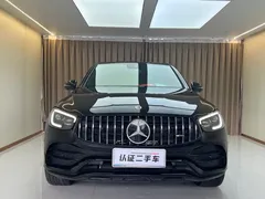 2022 Mercedes-Benz GLC Coupe AMG 43 4MATIC, чёрный — фото 2
