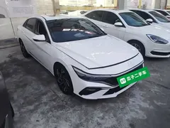 2023 Hyundai Elantra 1.5L CVT GLX Elite, белый — фото 4