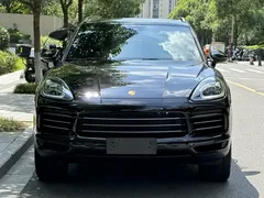 2022 Porsche Cayenne 3.0T Platinum, чёрный — фото 2