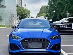 2020 Audi RS 5 2.9T Sportback, синий — фото 2