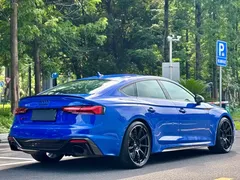 2020 Audi RS 5 2.9T Sportback, синий — фото 10