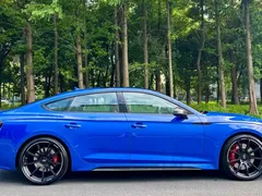 2020 Audi RS 5 2.9T Sportback, синий — фото 11