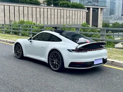 2020 Porsche 911 Carrera 3.0T, белый — фото 4