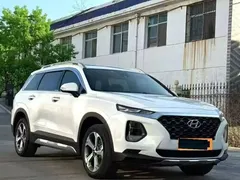 2019 Hyundai Santa Fe 380 TGDi DLX AT 4WD Premium Plus HTRAC China V, белый — фото 6