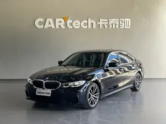 2022 BMW 3 Series 325i M, чёрный — фото 1