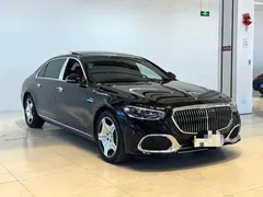 2023 Mercedes-Benz Maybach S-Class S 480 4MATIC, чёрный — фото 3