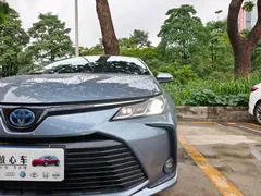 2022 Toyota Corolla 1.8L Hybrid E-CVT, синий — фото 7