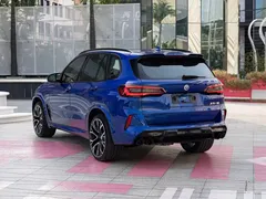 2022 BMW X5 M, синий — фото 6
