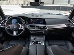 2022 BMW X5 M, синий — фото 10