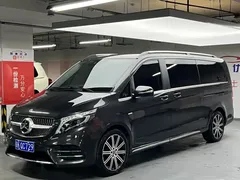 2021 Mercedes-Benz V-Class V 260 L Luxury, чёрный — фото 2