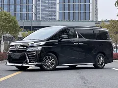 2021 Toyota Vellfire Hybrid 2.5L HV Premium, чёрный — фото 2