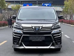 2021 Toyota Vellfire Hybrid 2.5L HV Premium, чёрный — фото 3